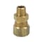 Thrifco Plumbing No. 68 3/8 Inch x 1/8 Inch Lead-Free Brass Compression MIP Adapter 9468012 - alternate 2